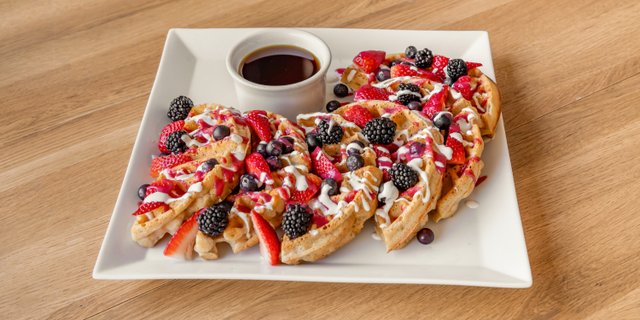 I Am Lively- Belgian Oat Waffle & Bennies