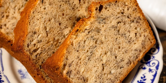 Sliced Banana Bread