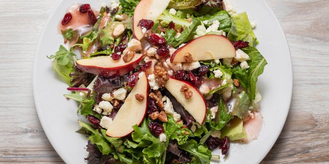 Individual Cran-Apple Pecan Salad