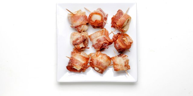 Bacon Wrapped Scallops