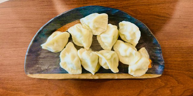 Squash & Egg Dumplings