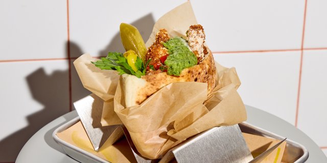 Schnitzel Pita