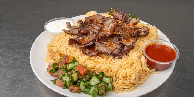 Beef Shawarma Plate