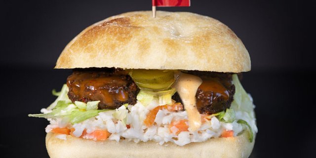 Vegetarian Stacker Burger