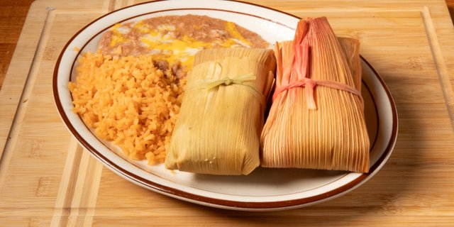 Two Tamales Plate