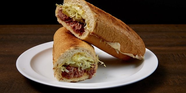 Pastrami & Cheese Sandwich