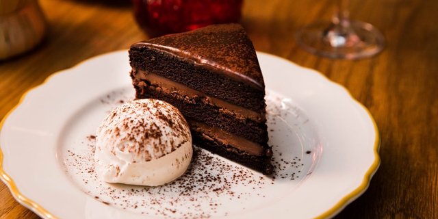 6" Triple Chocolate Cake