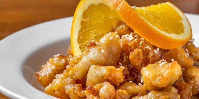 Orange Chicken Tray