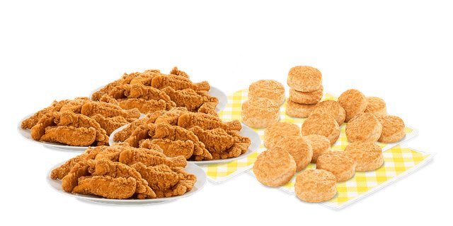 200pc Chicken Supremes® Box W/40 Biscuits