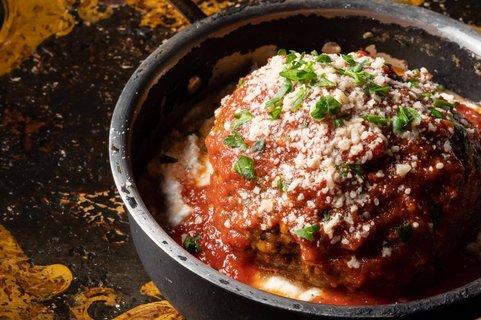 Giant Wagyu Meatballs