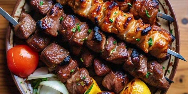 Lamb Skewers Tray