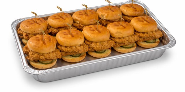 Single Chicken Sandwich Tray