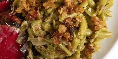 Green Beans w/ Bacon & Onion