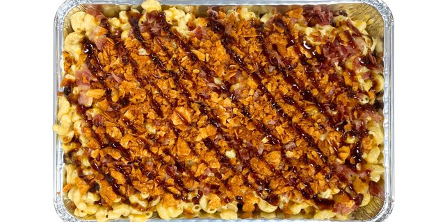 E-K-Y Bacon, Bourbon, & Groppo's Loaded Mac N Cheese Pans