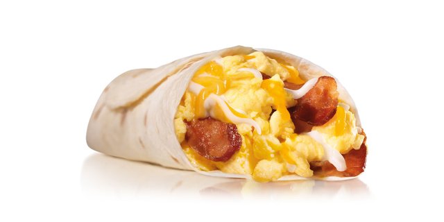 Bacon, Egg & Cheese Burrito