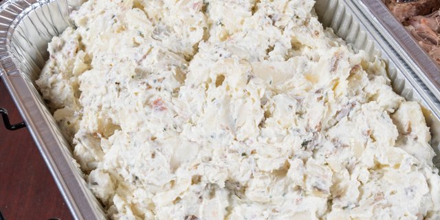 Loaded Baked Potato Salad Pan