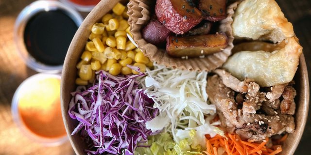 Individual Chicken Bibimbap