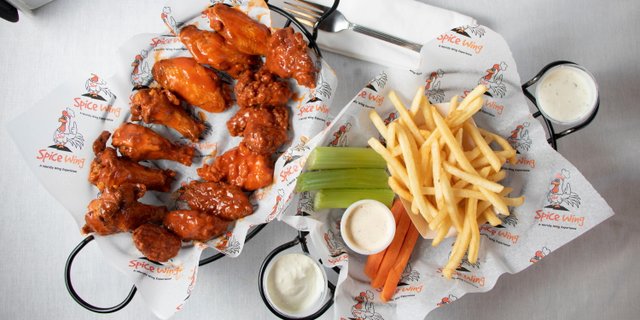 15 Bone-In Wings Combo