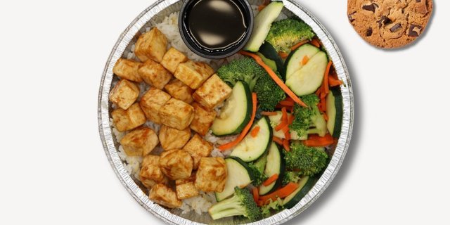 Veggie & Tofu Rice Bowl Boxed Lunch