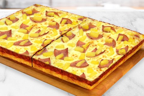 Deep-Dish Hawaiian Pizza
