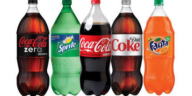 Assorted 2L Soda Bottles