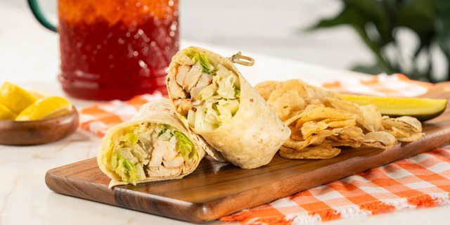 Grilled Chicken Caesar Wrap Boxed Lunch