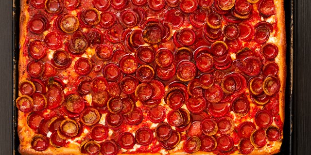 Spicy Spring Pizza