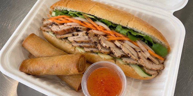 Char Siu Pork Bánh Mi Boxed Lunch