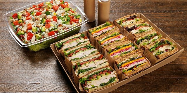 Sandwich + Salad Box