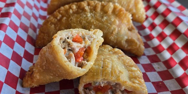 Cheesy Chicken Empanadas