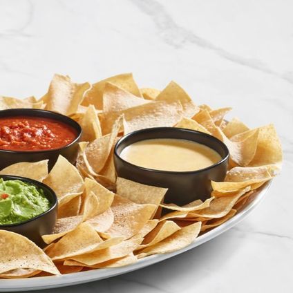 Trio Dips & Chips Platter