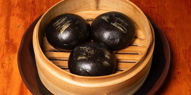 Egg Yolk Black Bun