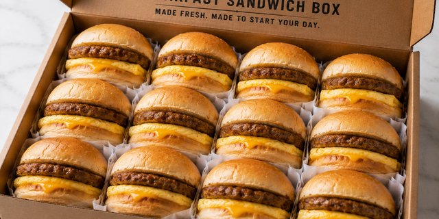 Sausage Breakfast Sandwich Box