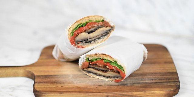 Vegan Grilled Vegetable Sandwich