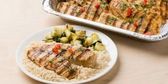Grilled Tilapia Plate