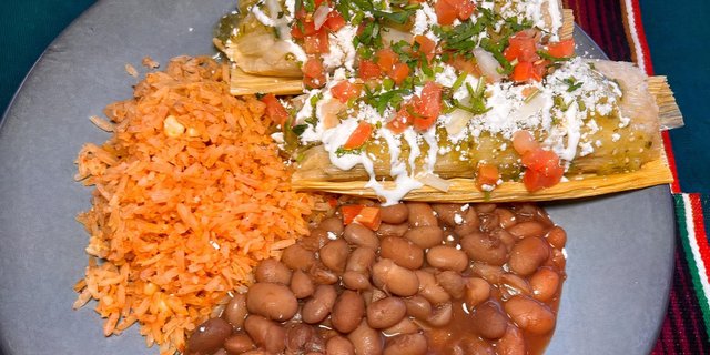Tamales Plate