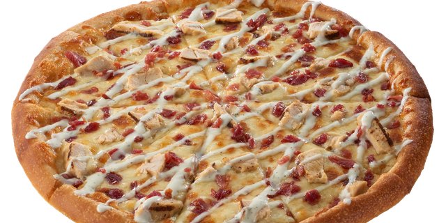 Chicken Bacon Ranch Pizza