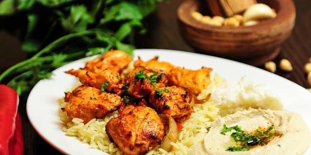 Chicken Kebab Plate