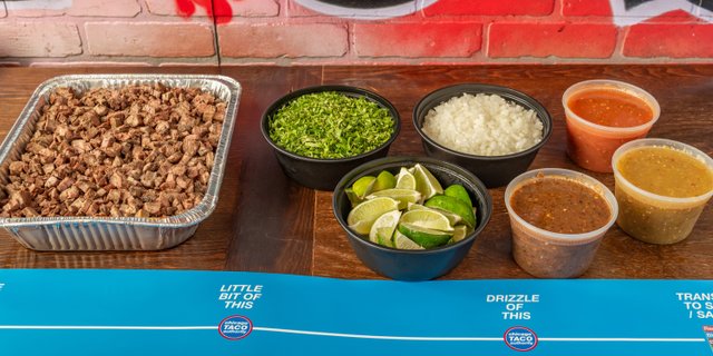 Steak Taco Bar Box
