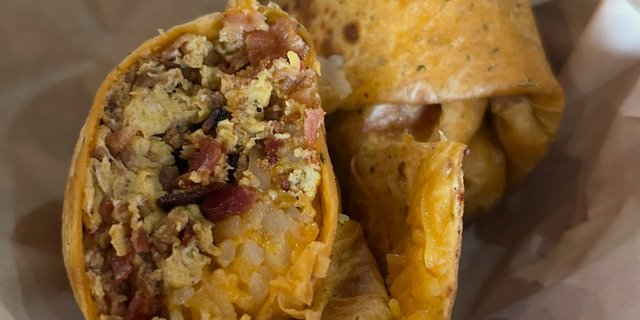 Chorizo Breakfast Burrito