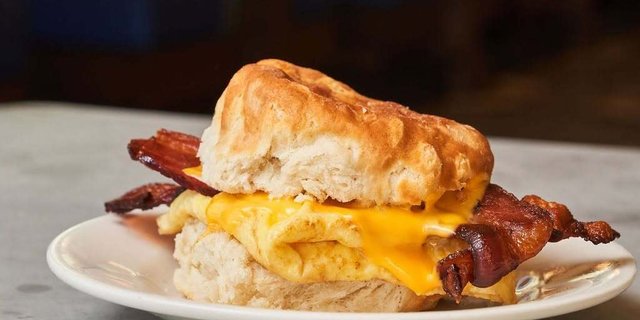 Egg & Bacon Biscuit