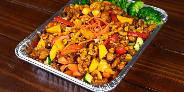Mango Chicken Dish