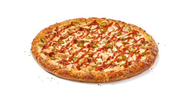 Large Spicy Chicken Bacon Ranch Pizza