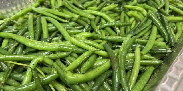 Garlicky Green Beans