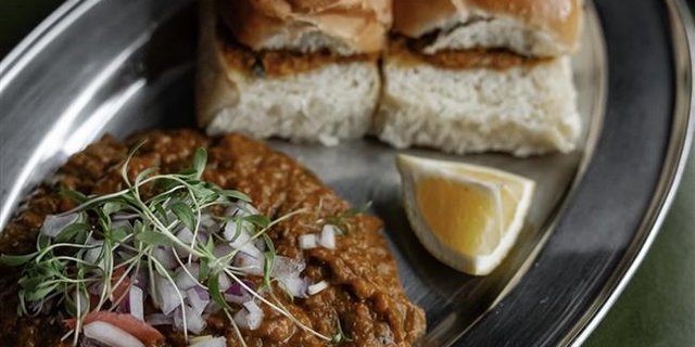 Buttered Pav Bhaji