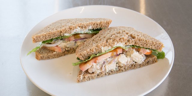 Chicken Pecan Salad Sandwich
