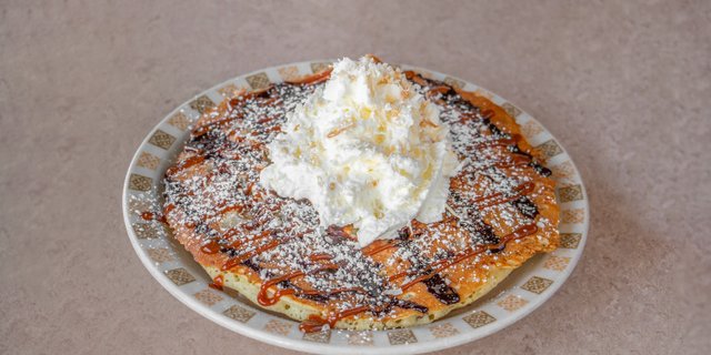Samoa Pancakes (Half Stack)