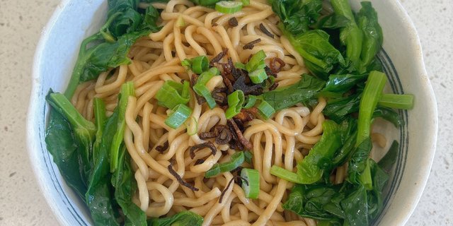 Scallion Oil Mixed Noodle