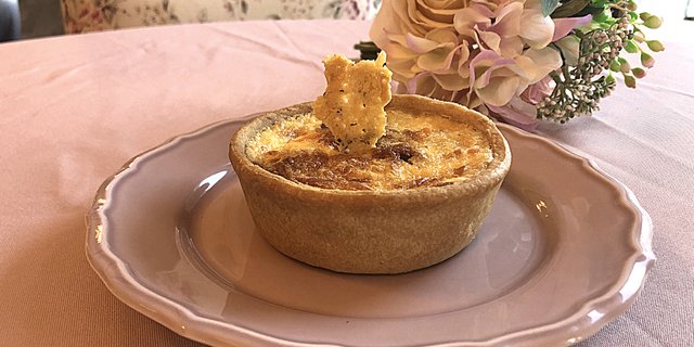 Mini Cheddar & Bacon Quiche
