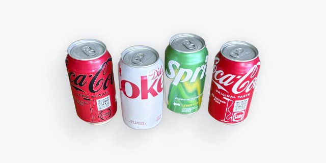 Assorted Individual Canned Sodas